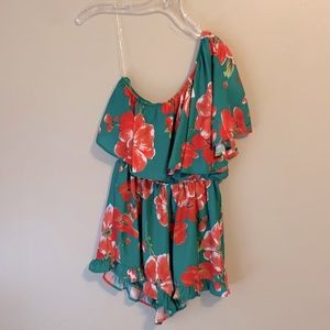Flirty romper
